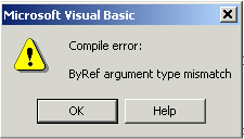 ByRef argument type mismatch